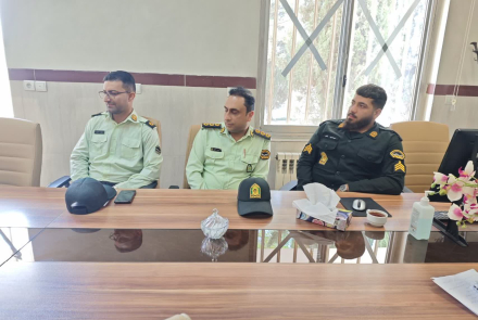 تجلیل از پرسنل خدوم نیروی انتظامی