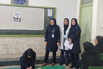 هر دانش‌آموز یک امدادگر